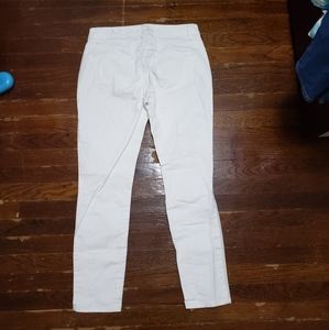 3/$30 Women Skinny Ankle White Jeans